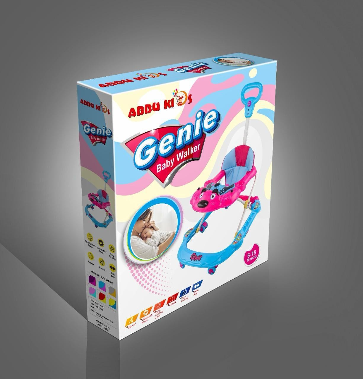 Baby Walker Adjustable Genie
