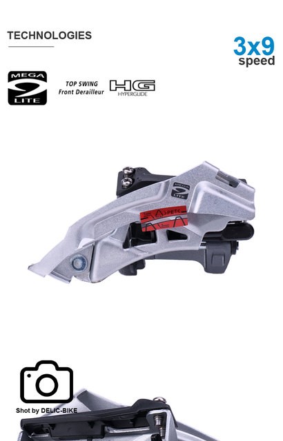 Front  Deralleur 9 speed Shimano Altus