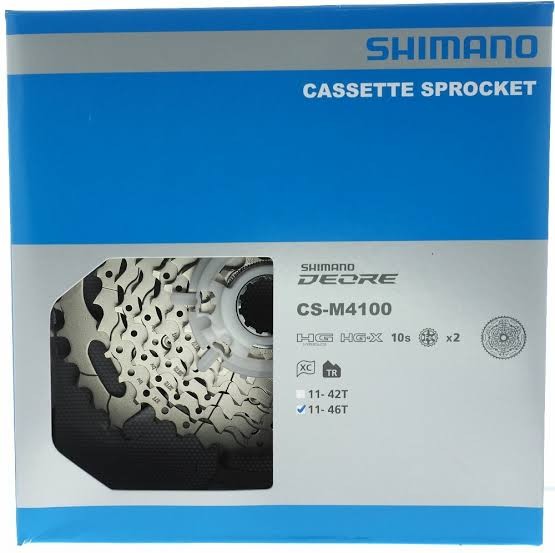 Cassette Sprocket  10 Speed Shimano Deore CS-M4100